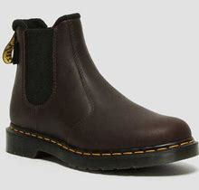 Dr. Martens, 2976 Warmwair Leather Chelsea Boots In Brown, Size 7
