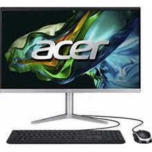 Acer Aspire C24 AIO Desktop, 23.8" Full HD Ips, AMD Ryzen 5 7520U Quad-Core Processor, AMD Radeon 610m Graphics, 8GB Lpddr5 Onboard Memory, 512Gb M.2