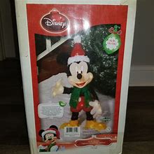 Disney Holiday | 24" Light-Up Mickey Mouse | Color: Tan/Cream | Size: 24"