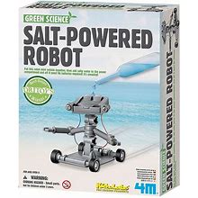 Toysmith 4m Salt-Powered Robot Science Kit, Multicolor