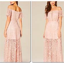 Bebe Dresses | Bebe Lace Dress | Color: Pink | Size: 4P