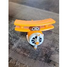 Unbranded Toys | Happy Orange Airplane Toy Figure | Color: Orange | Size: Osb