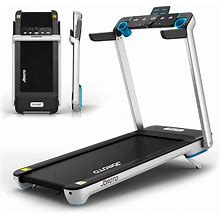 Folding Treadmill With Auto Incline Electric Running Machine Treadmills For Home With LCD Monitor 20"50" Wide Tread Belt (Fold Treadmills For Small