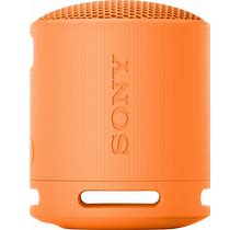 Sony - XB100 Compact Bluetooth Speaker - Orange