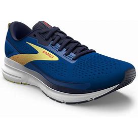 Brooks Running Men's Trace 3 Road Running Shoes, Blue/Peacoat/Yellow 11.0 - Shop The Best At Brooks
