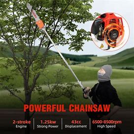 12Inch Gas Trimmer Saw Tree Trimmer Chainsaw Gas Powered Pole Saw