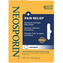 Neosporin Plus Pain Relief Maximum Strength Antibiotic Ointment - 1Oz