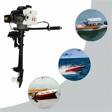 3 HP Outboard Motor Fishing Boat Engine, Outboard Trolling Motor, Heavy Duty NEW