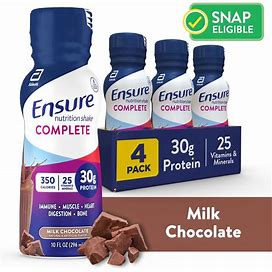 Ensure Complete Nutrition Shake Chocolate Ready To Drink 10 Fl Oz Bottles