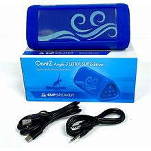 Oontz Angle 3 Ultra SUP IPX7 Waterproof Wireless Portable Bluetooth Speaker BLUE