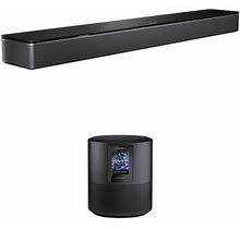 Bose Smart Soundbar 300 And Home Speaker 500 Kit (Triple Black Home Speaker) 843299-1100