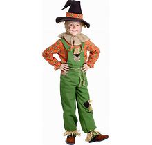 Scarecrow Costume For Boys | Kids | Boys | Green/Orange | M | FUN Costumes
