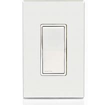 15 Amp Decora Weather-Resistant Single-Pole Switch In White