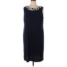 R&M Richards Casual Dress: Black Dresses - Women's Size 16