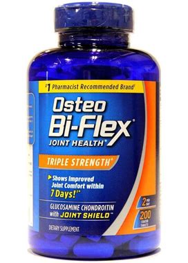 OSTEO BI-FLEX Joint Health Triple Strength Glucosamine Chondroitin, 200 Tablets