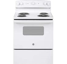 30 in. 5.0 Cu. Ft. Freestanding Electric Range In White