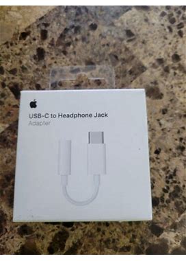 Genuine Apple Usb-C To 3.5mm Headphone Jack Adapter 3.5 mm