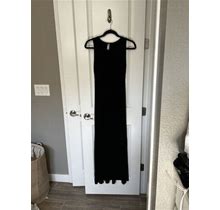 Loveappella Maxi Dress Black Size Xs