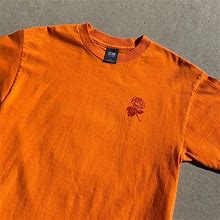 OBEY Clothing 2000S Obey Rose T-Shirt - Men | Color: Orange | Size: L