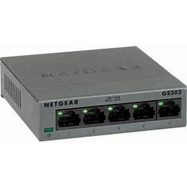 Netgear GS305 5-Port Gigabit Ethernet Unmanaged Switch GS305-300PAS