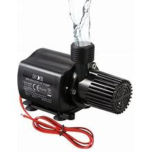 Yabuy Decdeal Brushless Water Pump Waterproof Submersible Pump For Fountain Aquarium Pond Circulating 600L/H