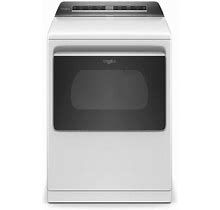 7.4 Cu. Ft. 240-Volt Smart White Electric Dryer With Accudry System And Steam Refresh, ENERGY STAR