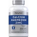 Calcium Magnesium Zinc (Cal 1000Mg/Mag 400Mg/Zn 15Mg) (Per Serving), 300 Coated Caplets