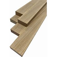 White Ash Lumber Board Combo 3/4" X 2" (5 Piece ) | 3/4" Lumber Boards | 3/4" Boards | Cutting Board Blocks