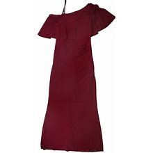 Ralph Lauren Dresses | Ralph Lauren Womens Overlay Gown Maxi Dress, Red, Dm | Color: Red | Size: 14