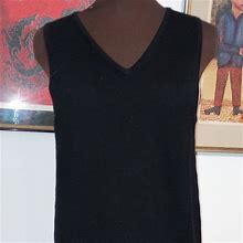 Lauren Ralph Lauren Dresses | Vintage Ralph Lauren Black Knit Mini Dress Size M | Color: Black | Size: M