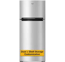 18 Cu. Ft. Top Freezer Refrigerator In Stainless Steel