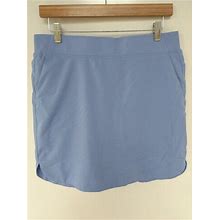 Cypress Club Skort Shorts Skirt Cornflower Blue Pockets Medium Tennis