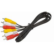 Quality Mobile Video AVC-9 Shielded Audio And Video Cables - 9 Foot