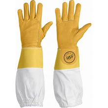 Humble Bee 113 Cowhide Beekeeping Gloves With Reinforced Cuffs