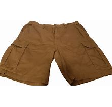 Men's Tan By George Cargo Shorts Size 38