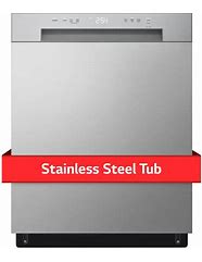 Image result for Frigidaire Dishwasher Stainless Steel