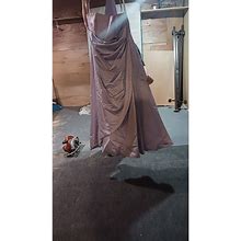 David's Bridal Bridesmaid Dress Light Purple Size 20 | Color: Purple | Size: 20