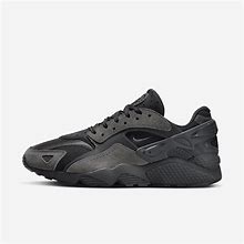 Nike Air Huarache Runner Men's Shoes In Black, Size: 6 | DZ3306-002