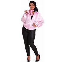 Grease Plus Size Pink Ladies Costume Jacket