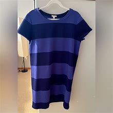 Gap Dresses | Blue Knit Dress | Color: Blue | Size: L