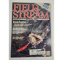 Field & Stream Magazine February 1991 Tracking Big Game Bass Fishing Rifle Stock