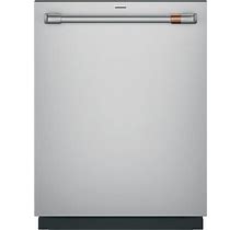 CDT888P2VS1 Cafe 24" Customfit Top Control Dishwasher With Tall Stainless Steel Tub - 39 Dba - Fingerprint Resistant Stainless Steel With Brushed Stainless Handle