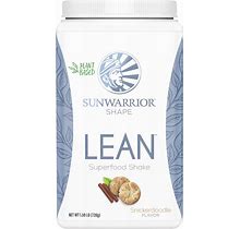 Sunwarrior Lean Superfood Shake (Formerly Lean Meal Illumin8) - 720G, Snickerdoodle