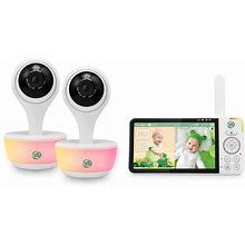 Leapfrog Remote Access 5" Smart Video Baby Monitor With 2 Cameras LF815-2HD