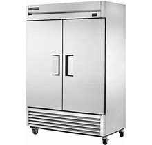 True TS-49-HC 54 1/8" Stainless Steel Solid Door Reach-In Refrigerator