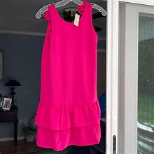 Ann Taylor Dresses | Gorgeous Pink Ann Taylor Dress, Size 0 Petite. New With Tags, Never Worn | Color: Pink | Size: 0P