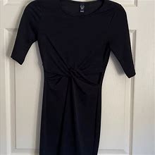 Windsor Dresses | Mini Bodycon Dress Black | Color: Black | Size: Xs