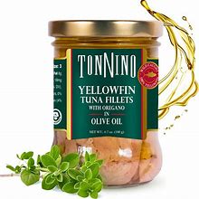 Tonnino Tuna Oregano In Olive Oil 6.3Oz Premium 6-Pack: Omega-3 Rich, High Protein, Gluten-Free, Ready-To-Eat Tuna Packets For Tuna Salad, Tuna Fish