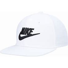 Youth Nike White Pro Futura Performance Snapback Hat