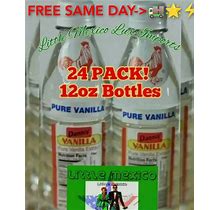 24X) Danncy Pure Mexican Vanilla Extract White/Clear, 12 Oz. Each( )